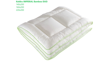 Kołdra bambusowa zimowa AMW Imperial Bamboo DUO