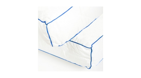 Poduszka materacowa 2-komorowa (ortopedyczna, anatomiczna) mikrofibra AMZ