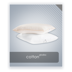 Cotton poduszka gładka antyalergiczna (biała)