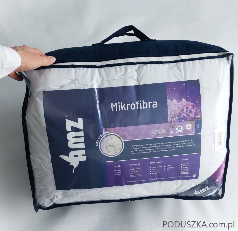 Antyalergiczna kołdra 4 pory roku Mikrofibra AMZ