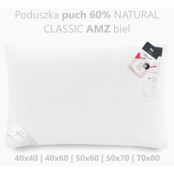 Puchowa 60% NATURAL CLASSIC AMZ (biel)