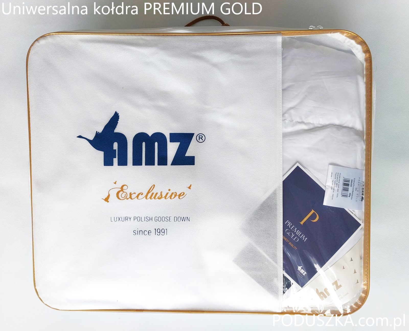 Uniwersalna puchowa koldra Gold Premium
