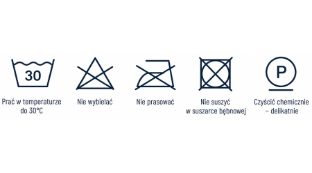 Symbole konserwacji podkład