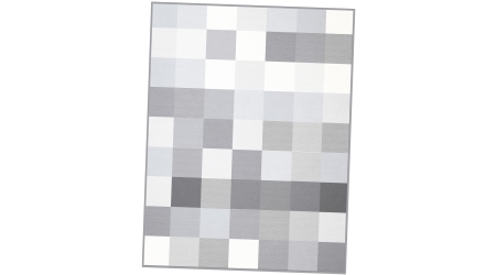 Pled bawełna 757340 Grey Woven Biederlack Niemcy
