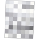 Pled bawełna 757340 Grey Woven Biederlack Niemcy