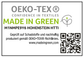 oeko tex made in green pled