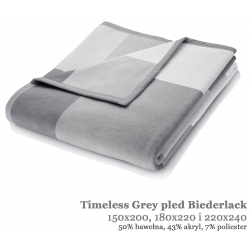 Pled Timeless Grey 150x200 od Biederlack