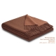 Pled Biederlack Rost-Terracotta 130x170