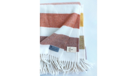 Koc kaszmir Terra Stripes Biederlack