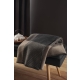 Naturalny pled wełniany merino Frame Mokka