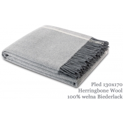 Herringbone Wool pled Biederlack