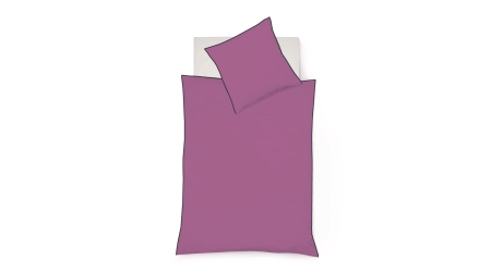 Premialna pościel Fleuresse. Kolor fioletoworóżowy - mauve.