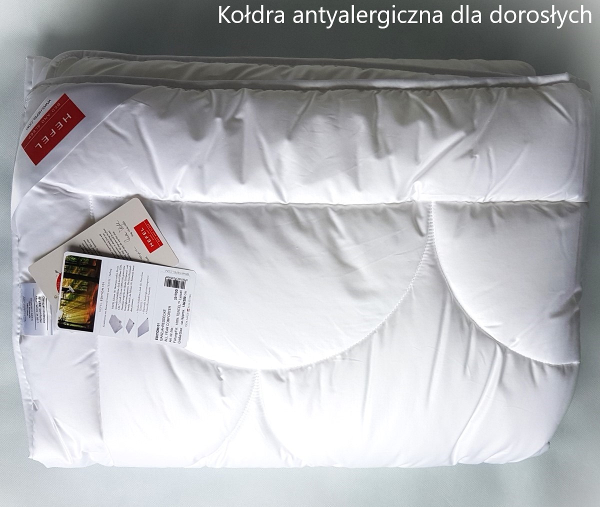 Antyalergiczna koldra dla doroslych