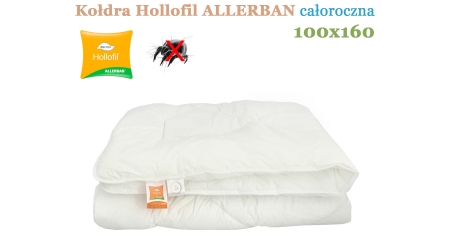 Kołderka 100x160 całoroczna Hollofil ALLERBAN POLDAUN