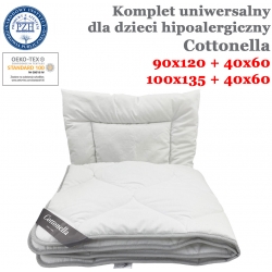 Poduszka i kołdra do łóżeczka Cottonella POLDAUN