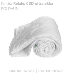 Relaks CBD ultralekka kołdra POLDAUN