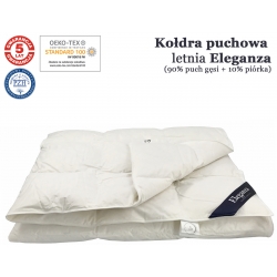 Kołdra puchowa letnia Eleganza POLDAUN