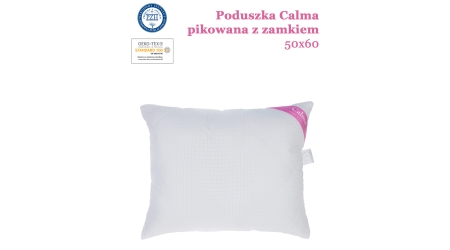 Poduszka Calma pikowana z zamkiem 50x60