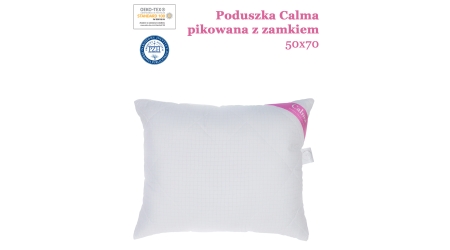 Poduszka Calma pikowana z zamkiem 50x70