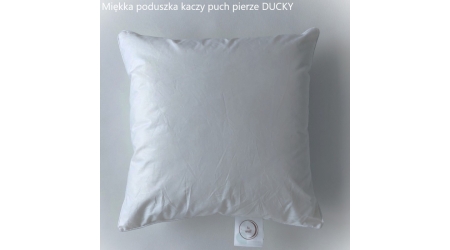 Miękka poduszka kaczy puch pierze ducky