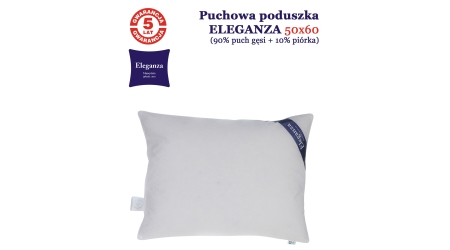 Poduszka puchowa 50x60 POLDAUN