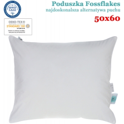 Poduszka Fossflakes 50x60 POLDAUN (alternatywa puchu)