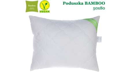 poduszka bambusowa 50x80