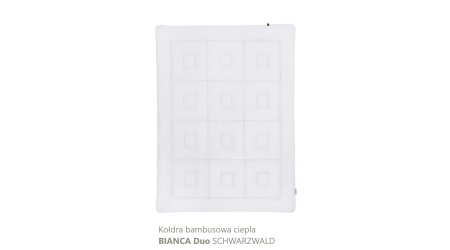 Kołdra bambusowa ciepła DUO OBB Schwarzwald