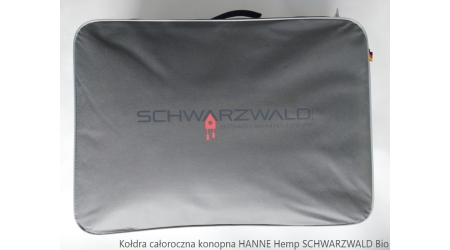 Kołdra całoroczna konopna HANNE Hemp SCHWARZWALD Bio
