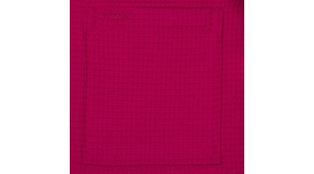 Szlafrok VOSSEN gofrowy unisex cranberry ROM Pique-U 5016 377