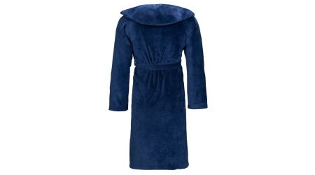 Szlafrok z kapturem bawełniany Night Blue Texas VOSSEN 476
